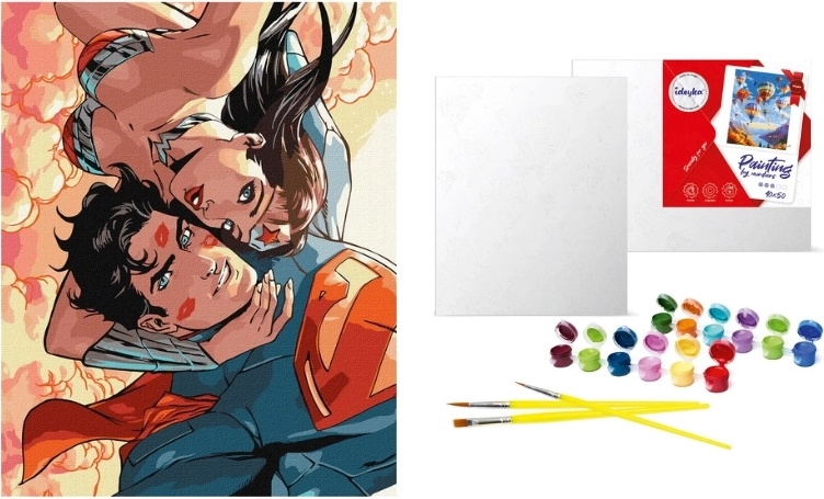 Slikanje po brojevima DC Wonder Woman: Uškrt