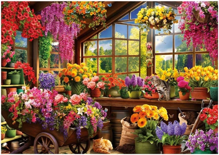 Educa puzzle Vrtna kućica 1500 dijelova