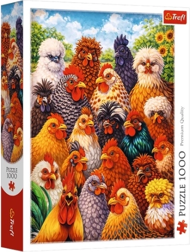 Chickens Puzzle 1000 pieces