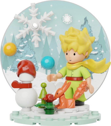 Čarobna zimska scena s Malim princem