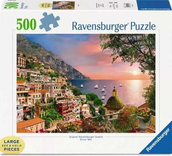 Ravensburger puzzle Positano, Italija XXL 500 dijelova
