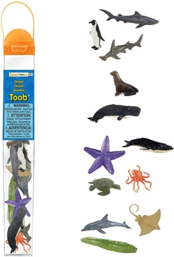 Safari Ltd. Toobs Ocean Tube – sea animal figurines