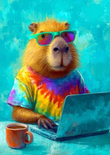 Enjoy Puzzle cool kapibara 1000 dijelova