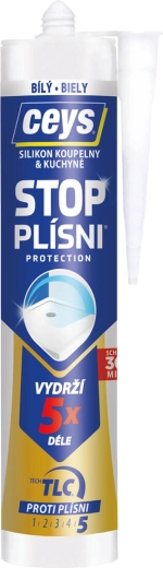 Silikonsko brtvilo protiv plijesni 280 ml bijelo CEYS