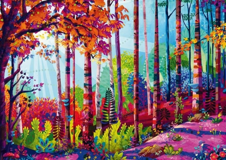 Puzzle U srcu šume 1000 dijelova