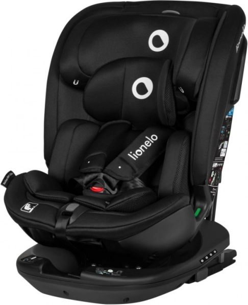 Autosjedalica Lionelo Bastiaan RWF i-Size 0–36 kg – Crna