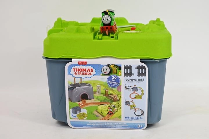 Fisher-Price Thomas i prijatelji veliki set tračnica u kutiji s Percyjem