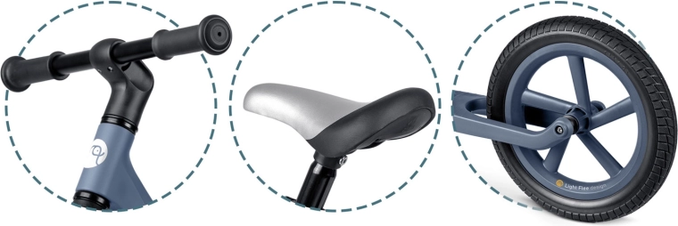 Raste s djetetom zahvaljujući podesivoj visini sjedala