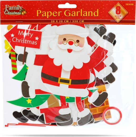 Lightweight paper garland