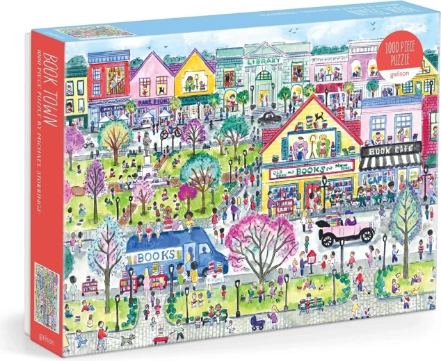 Puzzle od 1000 dijelova Knjižni grad od Galisona – MICHAEL STORRINGS