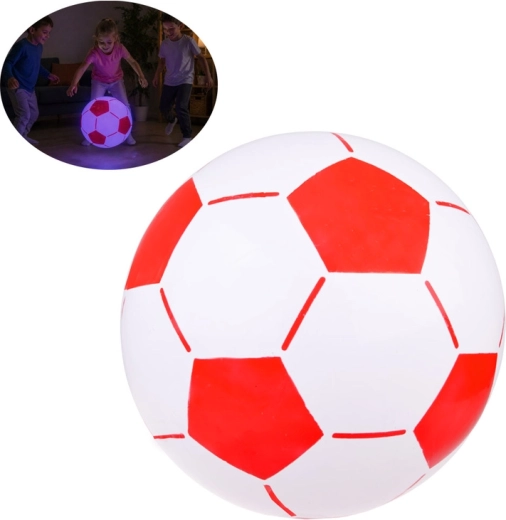 Inflatable light-up LED ball for kids 45 cm