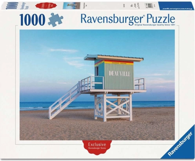 Ravensburger slagalica Pogled na Deauville, Francuska 1000 dijelova