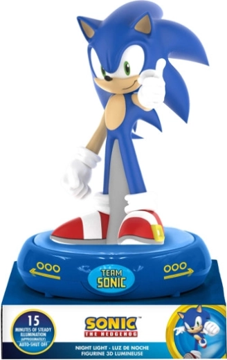 Noćna LED lampa 3D Sonic