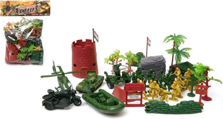 Set plastičnih vojnika u vrećici
