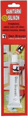 Silikonsko sanitarno brtvilo bijelo 23 ml