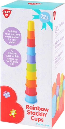 PLAYGO stacking cups - 10 pcs