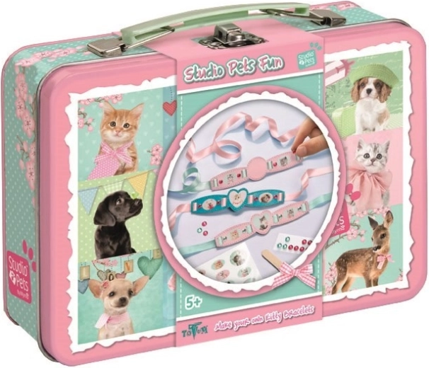 Studio Pets kitty narukvice – izrada narukvica u kožnom izgledu - 1 komad