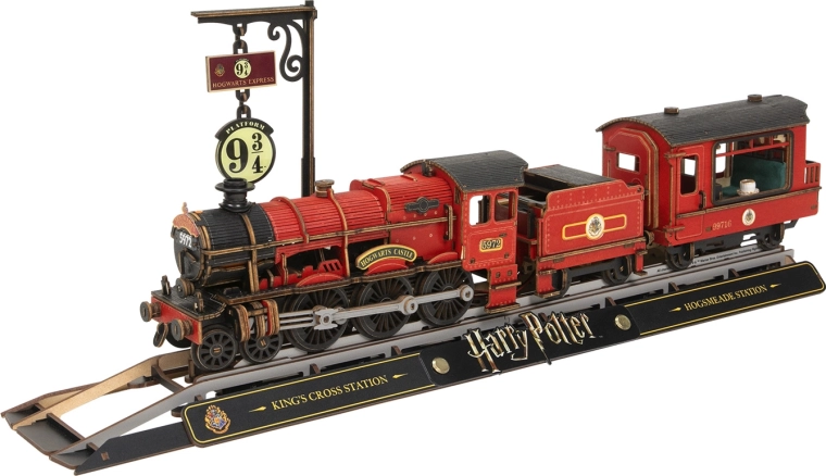 Detaljna drvena 3D slagalica za fanove Harry Pottera