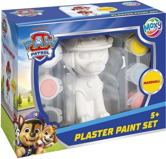 gipsana figurica za bojanje Paw Patrol – Marshall