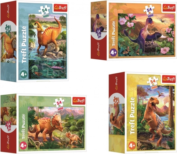 Minipuzzle Dinosauri s 54 komada