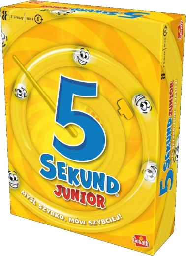 5 Seconds Junior – family party game for kids ages 6+