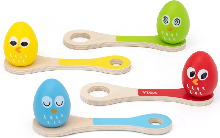 Wooden Egg and Spoon Game Viga Toys