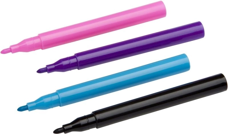 Markers included