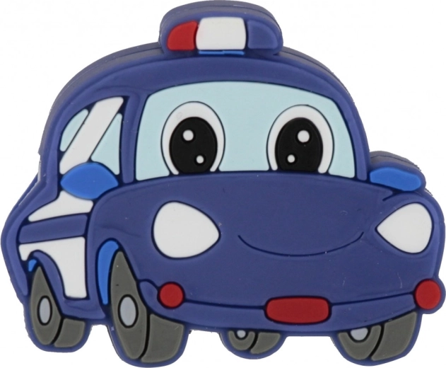Zabavan dječji dizajn policijskog automobila