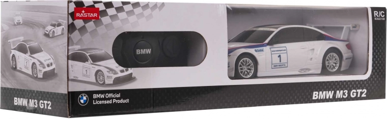 Daljinski upravljani automobil BMW M3 1:24 (bijeli) od RASTAR