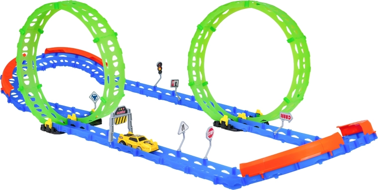 Modularna staza sa sigurnosnim ogradama