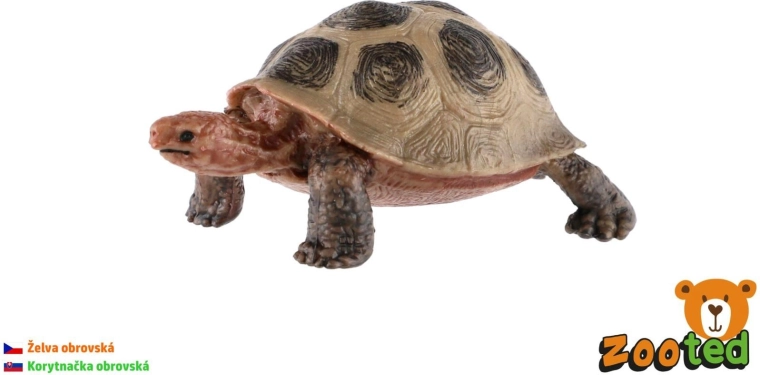 Giant Tortoise Figurine 8 cm