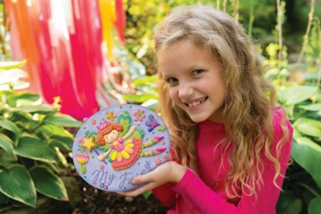 slikarski set terakotna vrtna stijena my fairy