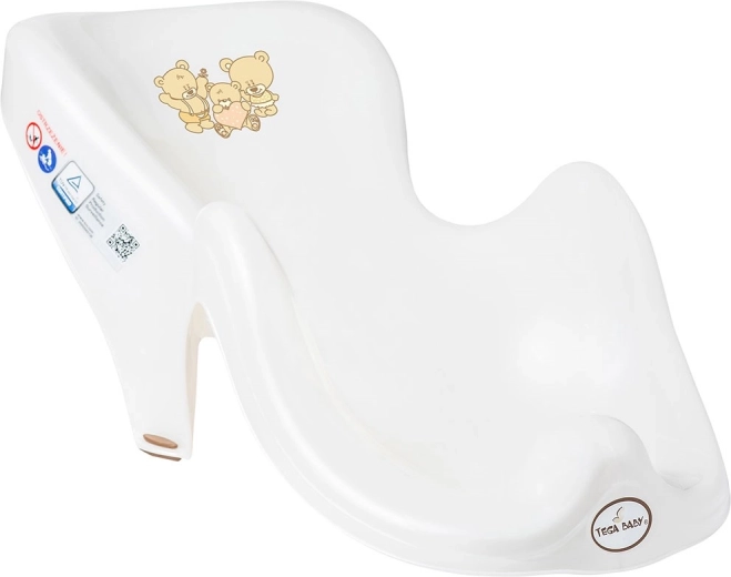 Ležaljka za kadicu s medićem, bijela