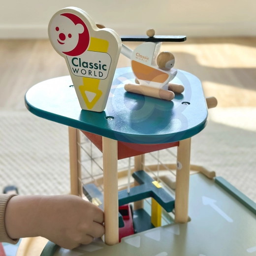 Helidrom i helikopter na krovu