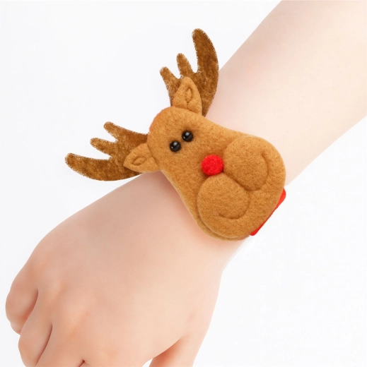 Christmas reindeer bracelet and bun maker