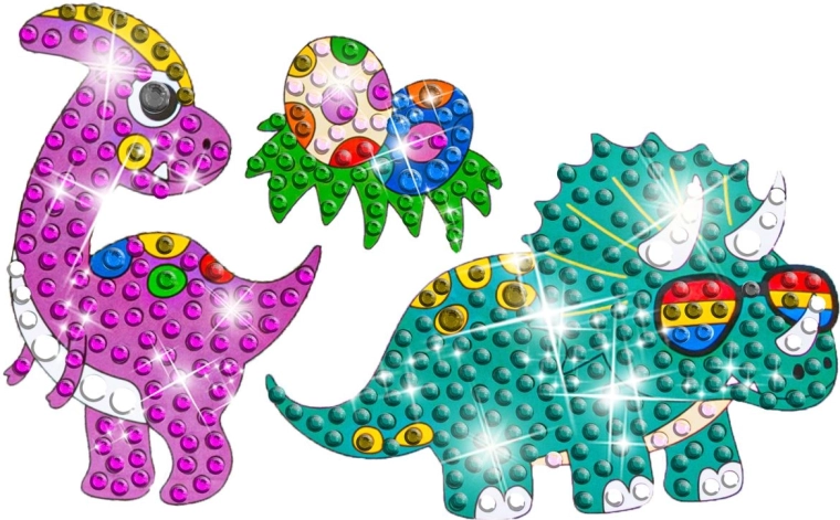 18 holografskih naljepnica s motivima dinosaura