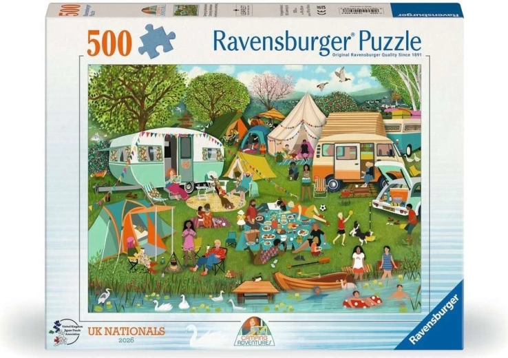 Ravensburger puzzle Avantura u kampu 500 dijelova