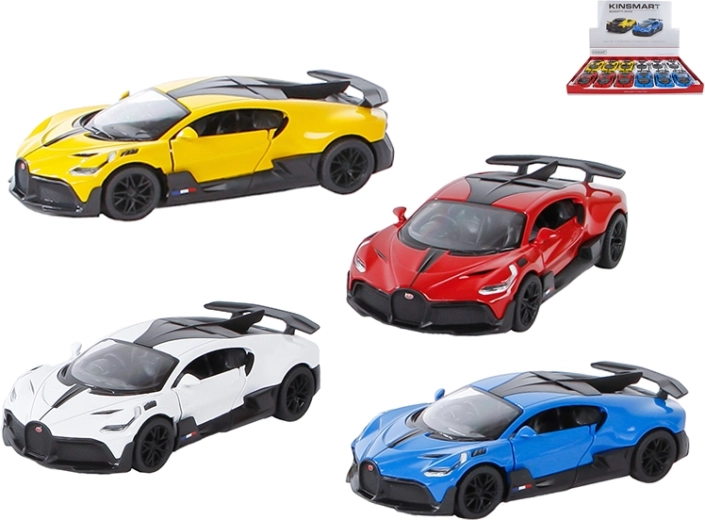 Kinsmart Bugatti Divo Metal Toy Car with Pull-Back Action, 13 cm