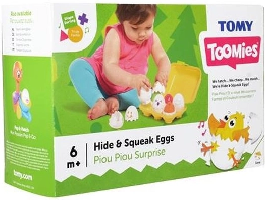 Toomies jaja za skrivanje i pištanje (6 kom)