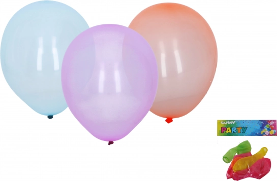 Kristalni baloni za napuhavanje 25 cm - komplet 6 kom