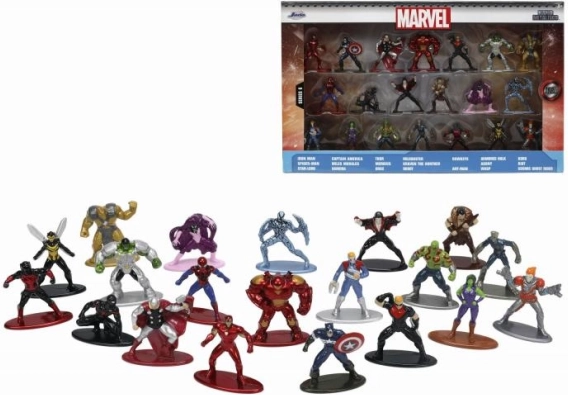 Marvel metalne nano figurice – kolekcionarski set 20 kom, serija 6