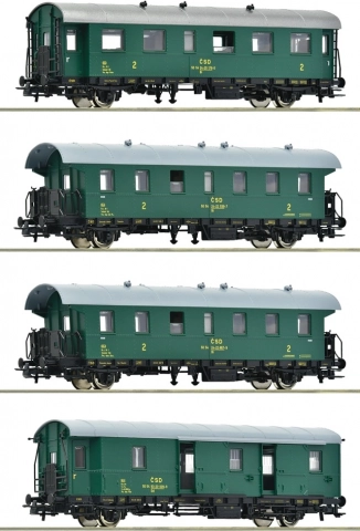 Set osobnih vagona ČSD za modelnu željeznicu