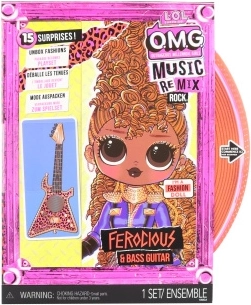 L.O.L. Surprise! OMG ReMix Rock Velika seka - Ferocious s gitarom