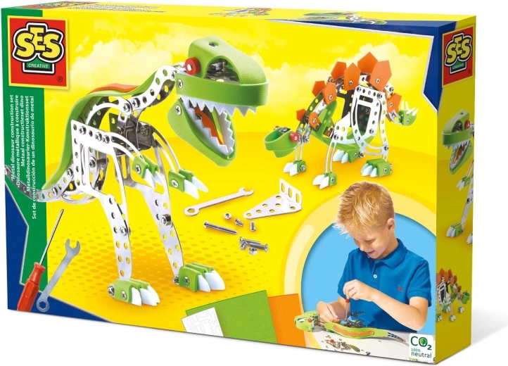 Dva modela dinosaura za sastavljanje
