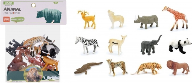 Set figura divlje životinje 12 kom