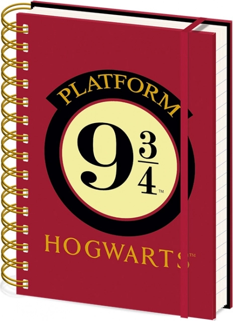 Spiralni blok A5 Harry Potter - Kolodvor 9 i 3/4