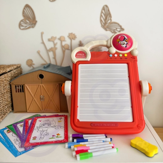 Drawing with accessories