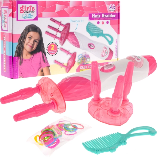 Set za pletenje pletenica 2u1 za djecu 5+
