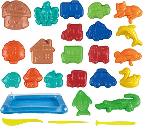 Bogati set kalupa i alata