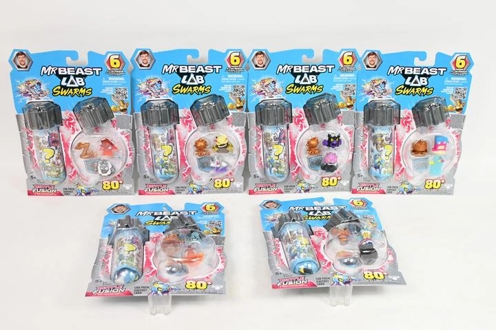 Cobi MrBeast Lab Swarms serija 4 kolekcionarski multipack (6 pakiranja)
